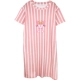 Váy ngủ nữ mùa hè cotton ngắn tay phiên bản Hàn Quốc của sinh viên gợi cảm tươi mát dễ thương cỡ lớn có thể mặc đồ ngủ màu hồng da báo nữ mùa hè đồ ngủ gợi cảm Đêm đầm