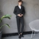 Suit nam phù hợp với kinh doanh bình thường đang được đổi mới phiên bản Hàn Quốc của nhà tạo mẫu tóc đẹp trai gió Anh ba mảnh shop do nam cao cap Suit phù hợp