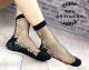 Hồng Si Yu thủy tinh lụa cotton đáy mỏng pha lê băng lụa vớ vớ chống móc phần mỏng dễ thương vớ nữ tất ngắn Bít tất nữ