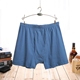 Đồ lót AB Quần cotton nam cao eo đồ lót trung niên và già rộng boyshort kích thước lớn cộng với quần boxer béo 0982 đồ lót triumph Eo cao