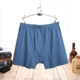Đồ lót AB Quần cotton nam cao eo đồ lót trung niên và già rộng boyshort kích thước lớn cộng với quần boxer béo 0982