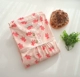 Bộ đồ ngủ bằng vải cotton nữ mùa thu dễ thương hoạt hình nữ váy dài tay áo dài lỏng lẻo của phụ nữ Hàn Quốc