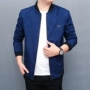 Mùa xuân 2018 mẫu áo khoác nam size lớn cộng với phân bón để tăng độ béo cho áo khoác nam áo khoác blazer nam
