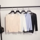 2018 xuân hè mới Hàn Quốc áo len dệt kim ngắn cardigan nữ cổ chữ V nhỏ áo khoác mỏng điều hòa không khí hàng đầu áo len đỏ Đan Cardigan
