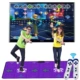 Dance Master Dancing Mat Double Yoga TV Giao diện Máy tính Công dụng kép Làm dày HD Giải trí tại nhà Bàn tay massage - Dance pad