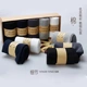 Đặc biệt hàng ngày mua một hộp để gửi một hộp vớ nam cotton cotton trong mùa thu và mùa đông vớ nam vớ cotton thấp để giúp đỡ vớ chân Vớ nam