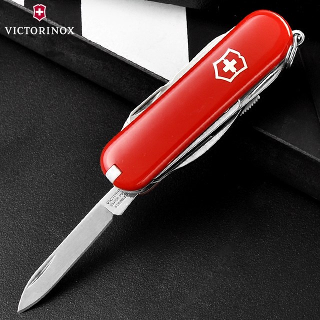 ຕົ້ນສະບັບນໍາເຂົ້າ Victorinox Swiss Army ມີດ 58mm ມີດກອງທັບ mini 0.6385 counter multi-function folding Swiss ມີດ