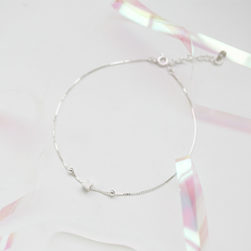 Chaine de cheville Femme CHICLIFE en Argenterie - Ref 3102331 Image 1