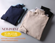 Chia sẻ giá trị Wool cashmere Thoải mái áo len ấm áp Mùa thu và mùa đông Đàn ông áo len cao cổ