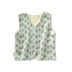 Áo vest hai dây cotton đôi đan áo len trẻ em bé bé vest bé gái mùa thu đông