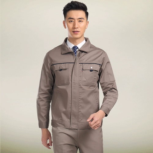 Осенний комплект для работы, лонгслив, униформа