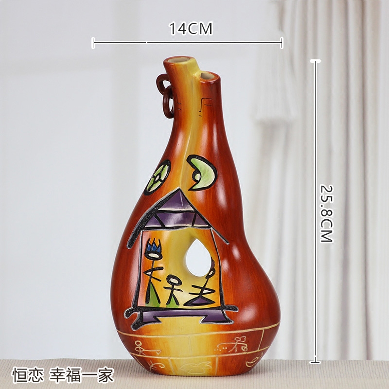 Creative home sitting room ceramic furnishing articles furnishing articles desktop wine accessories romantic wedding present room small ornament