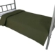 Cotton Army Green Sheets Ký túc xá sinh viên lửa huấn luyện quân sự duy nhất chăn bìa Quân đội chăn màu xanh lá cây Bộ đồ ba mảnh drap phủ giường Khăn trải giường