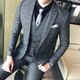 Phù hợp với nhà tạo mẫu tóc Anh vest nam đẹp Suit phù hợp