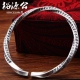 Yuyuan Gong 999 sterling bạc giống như vòng tay trái tim retro Viking vòng tay chiến đấu loạt nam nữ vòng đeo tay Mobius