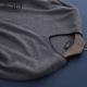 Shang Baiyi tinh khiết cashmere áo len nam V-Cổ dài tay knit đáy áo 100% tinh khiết cashmere áo len áo thun áo len nam