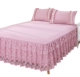 Mùa xuân và mùa hè một mảnh mét phong cách giường váy ren bedspread 1.5m1.8M2 Simmons chúa không trượt bụi nắp bảo vệ - Váy Petti