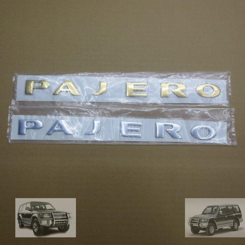 Application of PAJEROV93V97 spare tire hood PeujERO tail mark V95 V96V98 English Punctuletter Mark