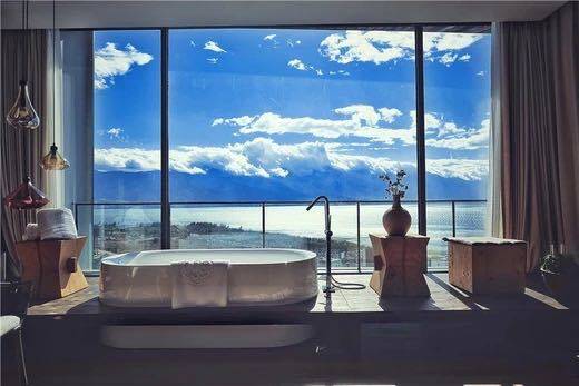 Dali Homelink Theme Seaview Inn Personality Boutique Big Bed Room