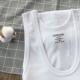 Red Nicole đồ lót cotton nam mùa hè thanh niên lỏng lẻo vest vest trung niên cotton vest
