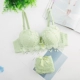 Đặc biệt hàng ngày Nhật Bản ngọt ngào dễ thương đồ lót nhỏ ngực phẳng ngực dày áo ngực ren áo ngực gợi cảm thiết lập quần chip dễ thương Bộ đồ lót