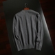 Vải là cotton chủ chốt cộng với áo len nam cashmere áo len nam cổ tròn dài áo nam hàng hiệu Áo len Cashmere