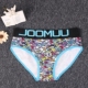 JOOMUU 包邮 lady les đẹp trai đồ lót tam giác cotton mắt cá chân quần rộng bên phim hoạt hình đồ lót thoải mái xu hướng chip đẹp cho nữ Giống cái