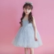 Hoa cô gái ăn mặc cô gái váy ngắn váy cưới con công chúa váy mùa hè pettiskirt máy chủ đàn piano trang phục đầm cho bé gái Váy trẻ em