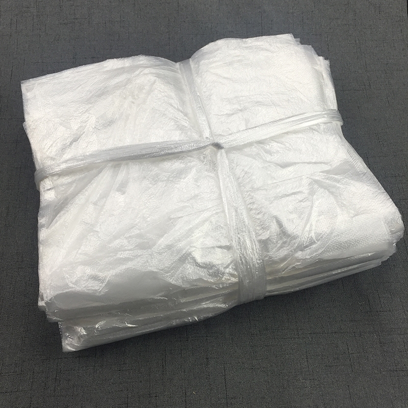 Guest House Hotel Room Supplies Disposable White Flat Mouth Thickened small garbage bags Home 45 * 45 * 50