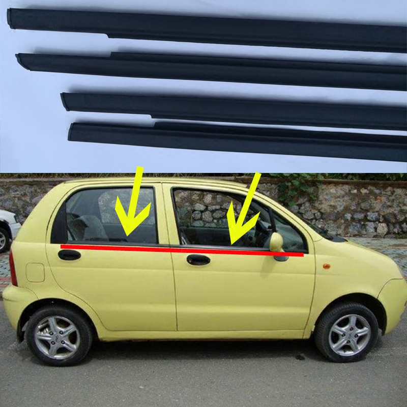 Chery QQQQ308QQ311 Window glass outer pressure strip seal strip Door outer water seal strip Waterproof strip accessories