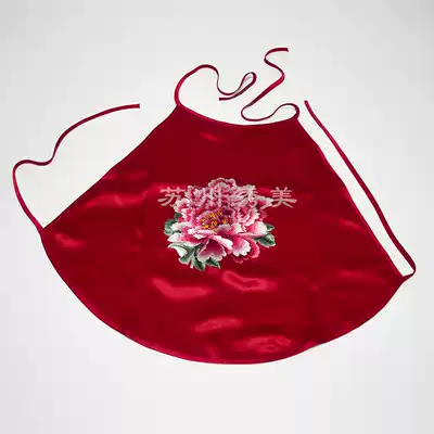 Embroidery Hand embroidery women's silk belly pocket autumn mulberry silk Su embroidery retro ethnic style craft gift abroad