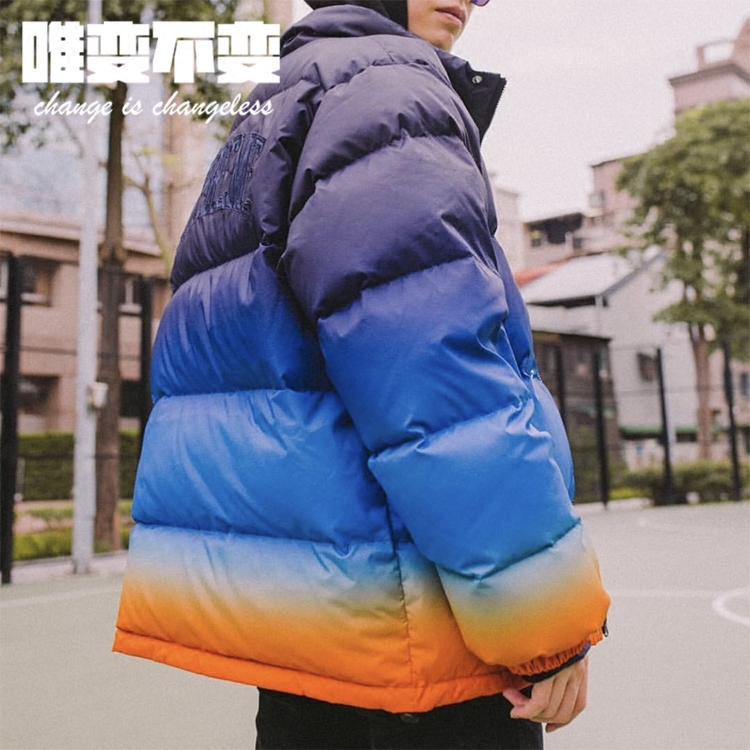 supreme Gradient Puffy Jacket Sサイズ 木梨
