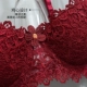 Châu Âu và Mỹ bralette gợi cảm ren siêu mỏng nửa cup bra Cô gái Nhật Bản tập hợp bộ đồ lót màu trắng