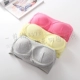 Modal cotton không có vòng thép miễn phí mặc áo ngực có đệm ngực cup một chiếc áo vest yoga Áo thun ngắn tay nửa