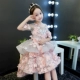 Trẻ em váy công chúa váy cô gái váy phồng váy sinh nhật váy mô hình đàn piano trình diễn trang phục