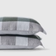 Nhật Bản xuất khẩu gạc gối bông cotton kẻ sọc