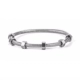 Châu Âu và Hoa Kỳ thương hiệu thời trang vòng đeo tay bằng thép titan nam và nữ retro hoài cổ đầu máy hex nut vài vòng tay trang sức