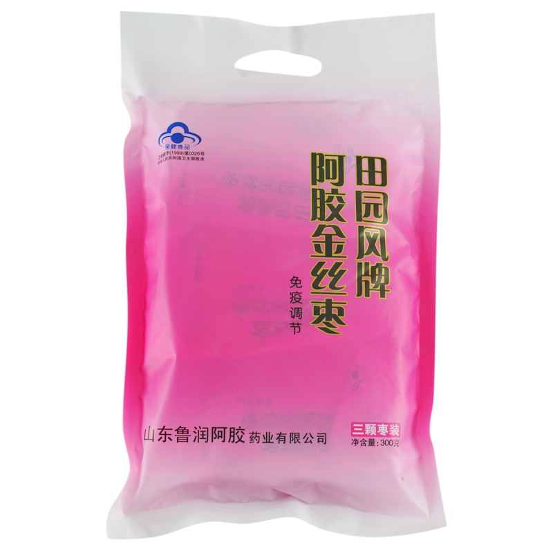 田园风牌阿胶金丝枣 100g/袋*3袋