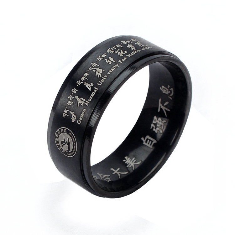 Bague mixte      en Acier au titane - Ref 3086457 Image 5