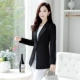 Áo khoác vest nữ nhỏ 2018 xuân hè mới dài nữ mẫu mỏng tay dài hoang dã Áo khoác nữ hàn quốc