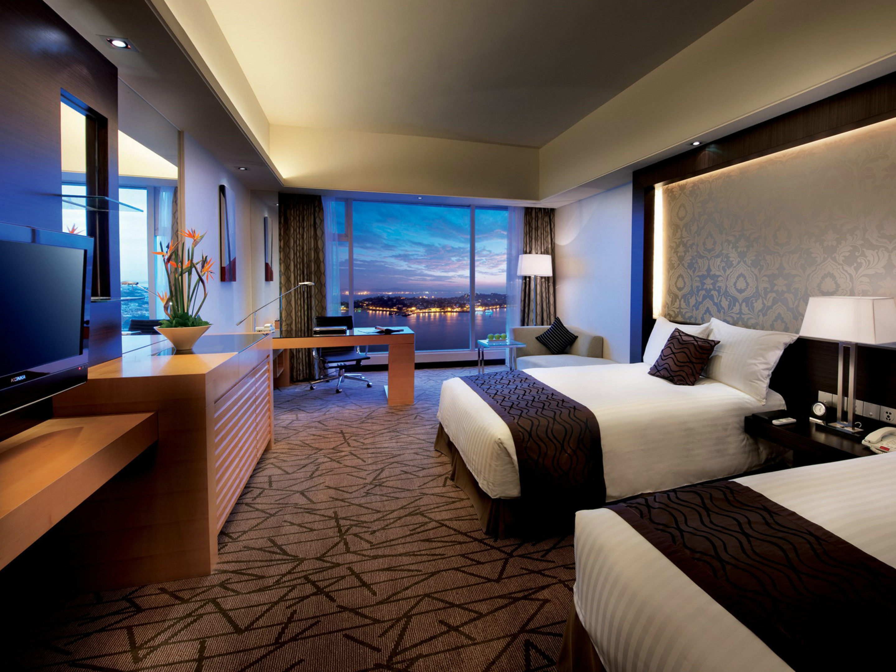 Xiamen Ruiyi Grand Hotel distinguished Gulangyu sea view double bed room