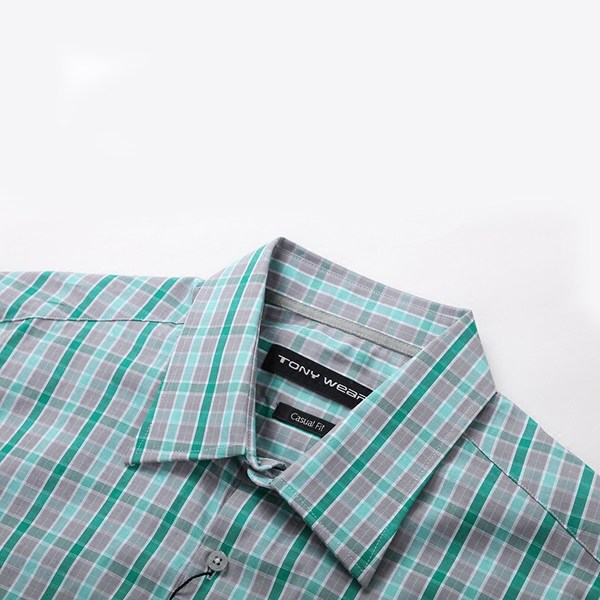 TONY WEAR 汤尼威尔 男式短袖衬衫 天猫优惠券折后￥39包邮（￥99-60）