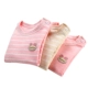 2 chiếc áo thun trẻ em cotton dài tay nam nữ quần áo dày cho bé mùa thu trẻ em cotton đáy áo sơ mi cổ tròn