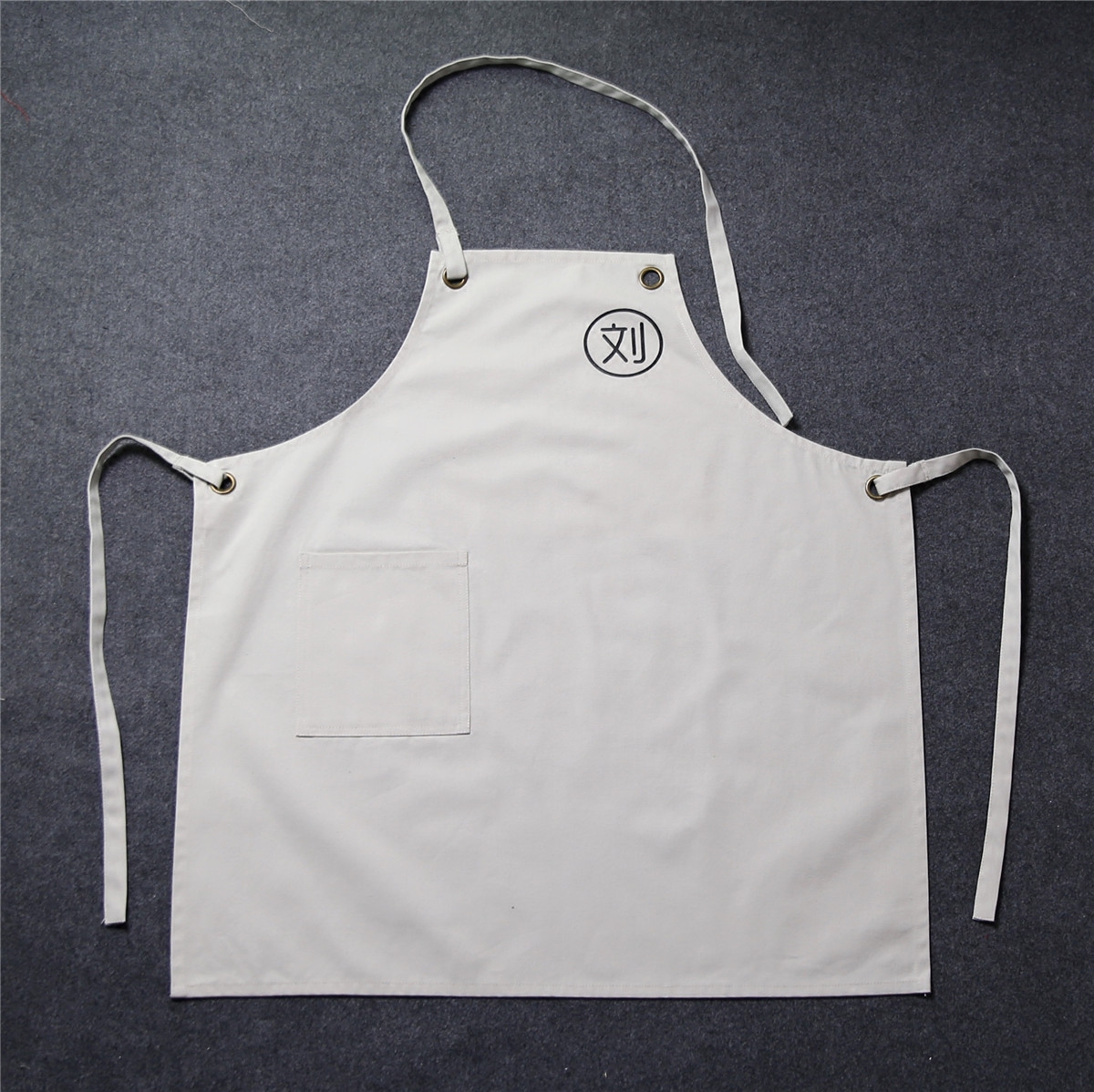 белый детский фартук для кухни