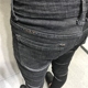 Dòng chữ nam mùa thu đông mới phiên bản Hàn Quốc của kiểu tự thêu retro cũ thêu chân đen quần jeans nhóm xã hội tay nhanh màu đỏ phong cách thời trang nam Cao bồi