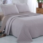 Khăn trải giường bằng vải cotton dệt cao cấp có bộ ba mảnh được giặt bằng vải bông Nhật Bản đơn giản điều hòa không khí mùa hè drap giường mát lạnh