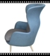 Ghế Sofa Ghế thoải mái Ghế Anle Ghế Bắc Kinh Lying Lounge Ghế Đan Mạch Nhà thiết kế sáng tạo Nội thất hình FRP ghế bành Đồ nội thất thiết kế