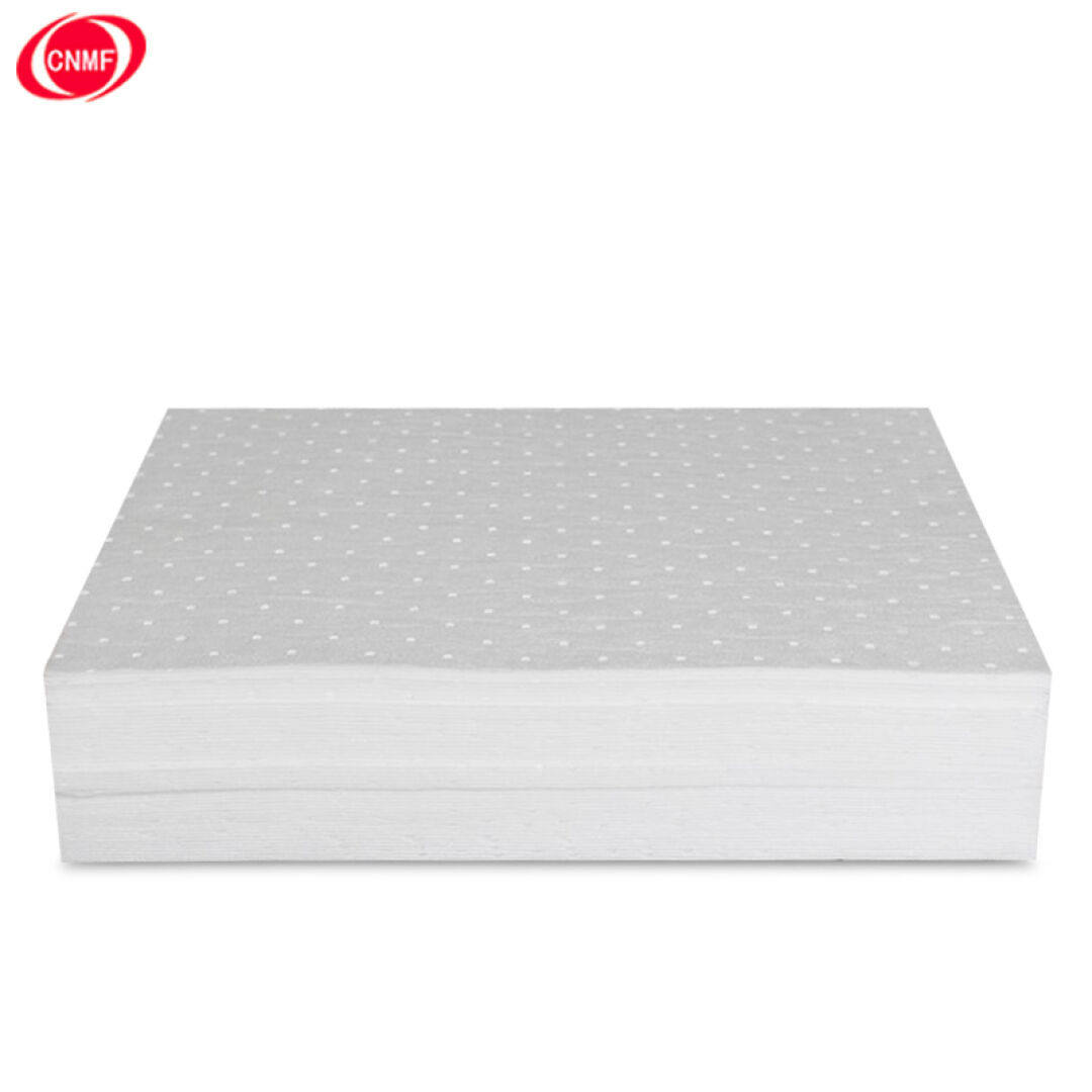 Conspiracy White Industrial Suction Oil Cotton Suction Oil Felt Chemicals Adsorption Cotton Suction Oil Mat Suction Stain Pad Leak Control