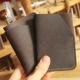 Handmade da nhỏ thẻ nhỏ gói ngựa điên da siêu mỏng tài liệu bộ retro nam thẻ da đặt ví tiền xu nhỏ