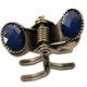 Korean hair accessories simple metal retro mini trumpet hair grab top clip bangs side clip hair clip